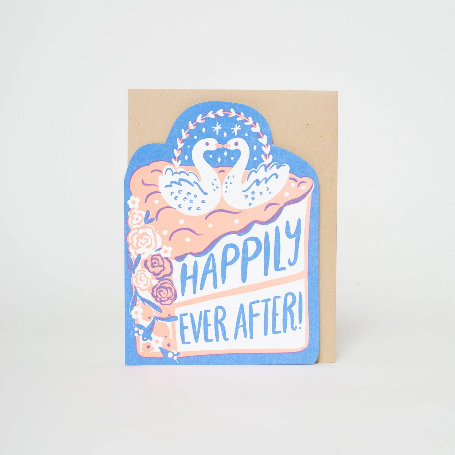 Wedding Congrats Die-cut Letterpress