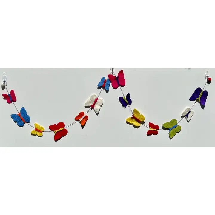 Felt Garland Butterfly