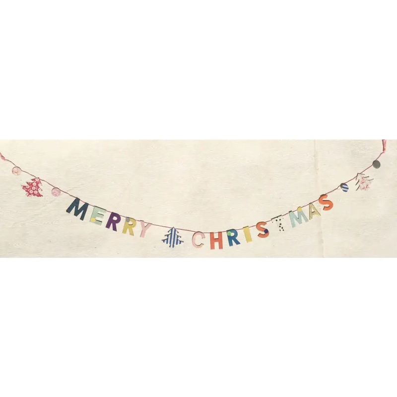 Paper Garland Merry Christmas