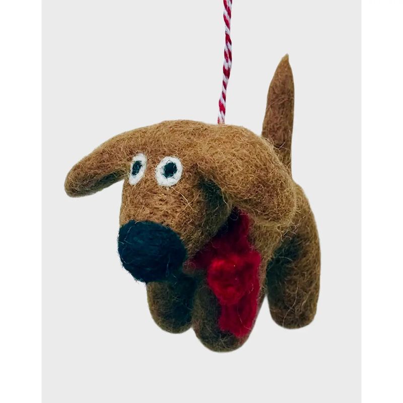 Felt Ornament Sausage Dog
