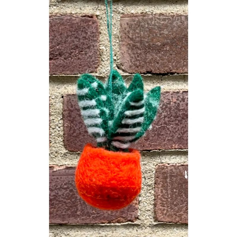 Felt Ornament Snake Plant