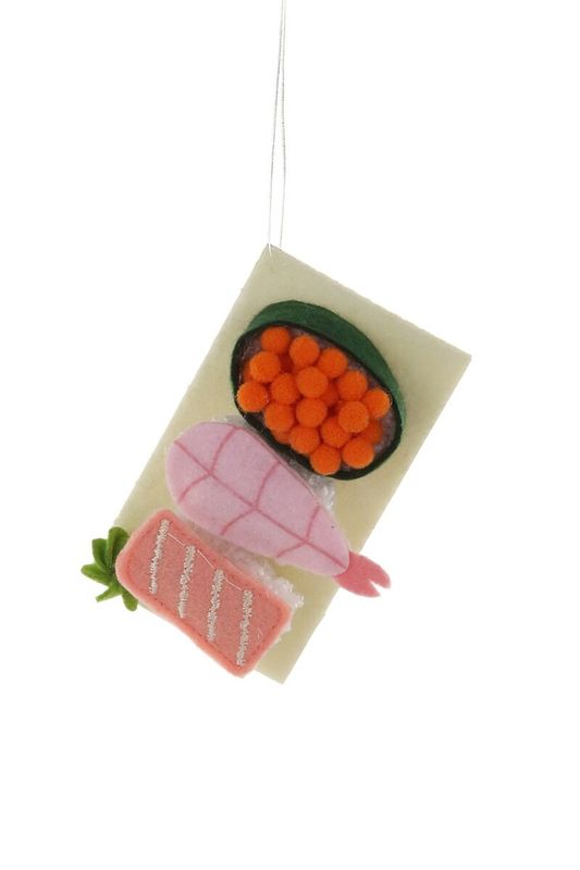 Felt Ornament Sushi Board