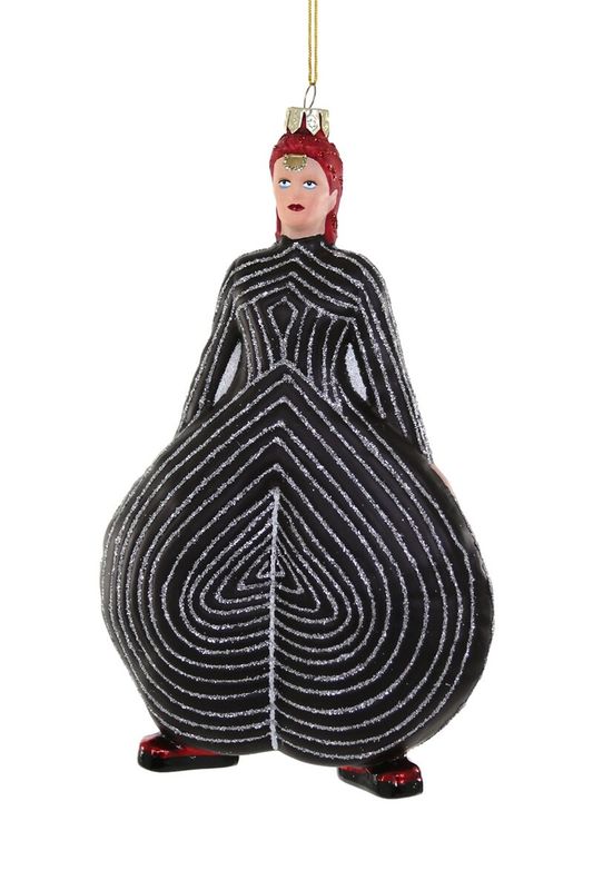 Glass Ornament David Bowie