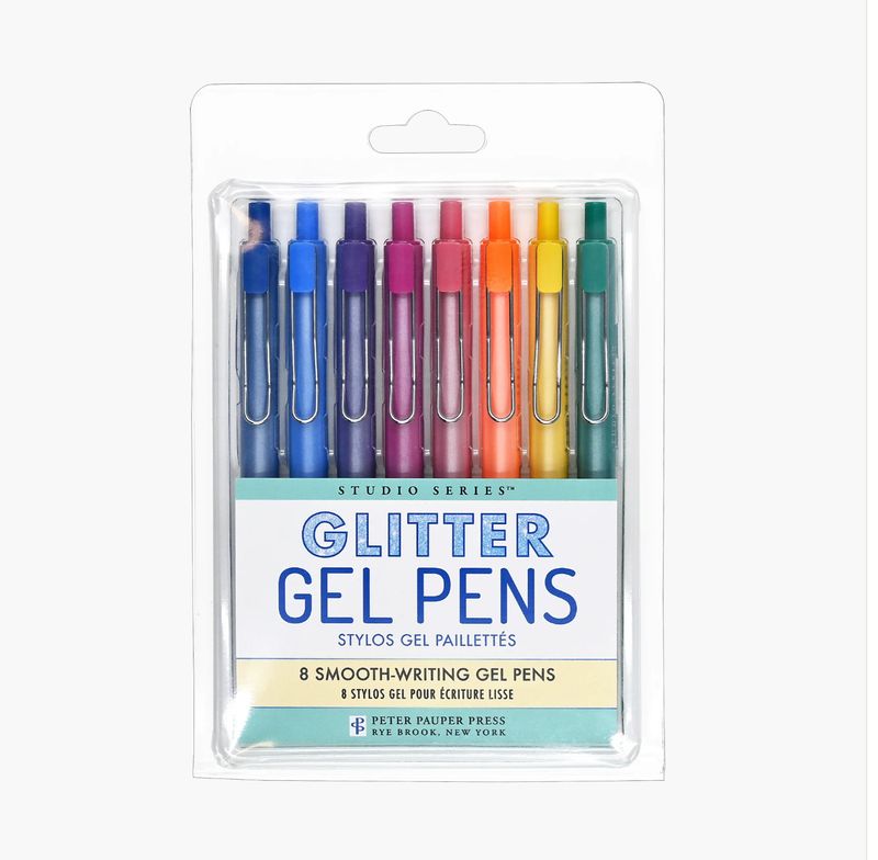 Glitter Gel Pens Set of 8