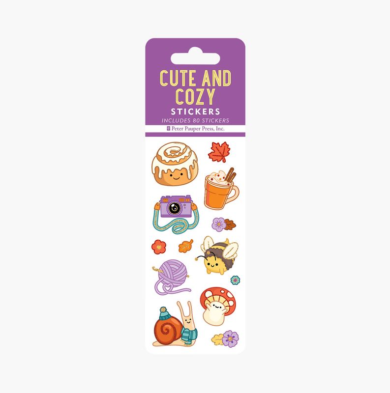 Sticker Set Cute &amp; Cozy