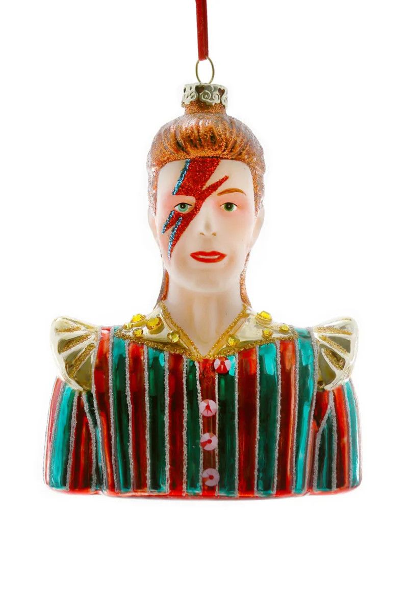 Glass Ornament David Bowie