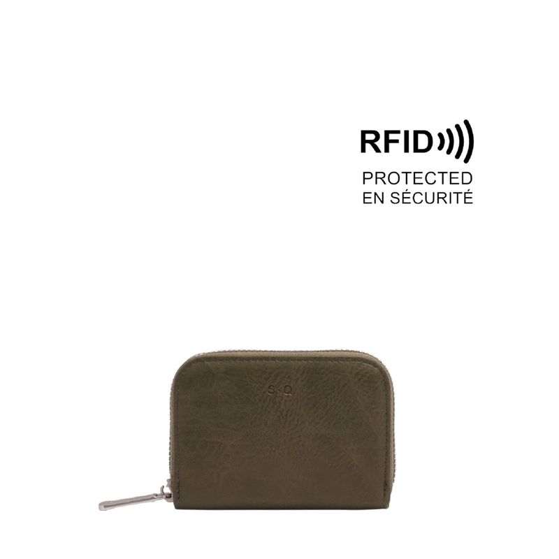 Iva Card Case Olive