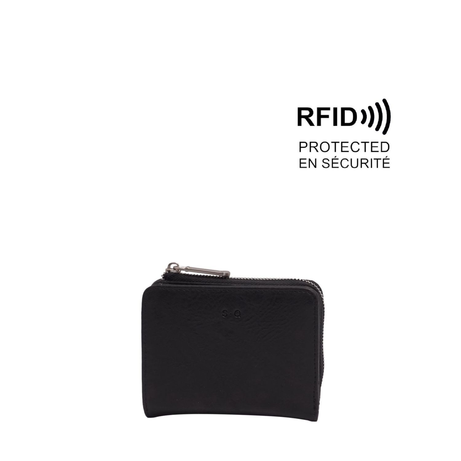 Riley Fold Wallet Black