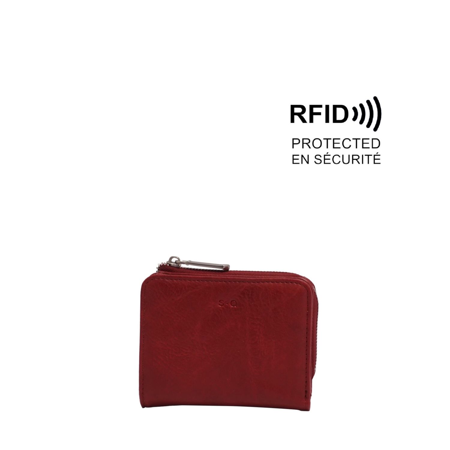 Riley Fold Wallet Merlot