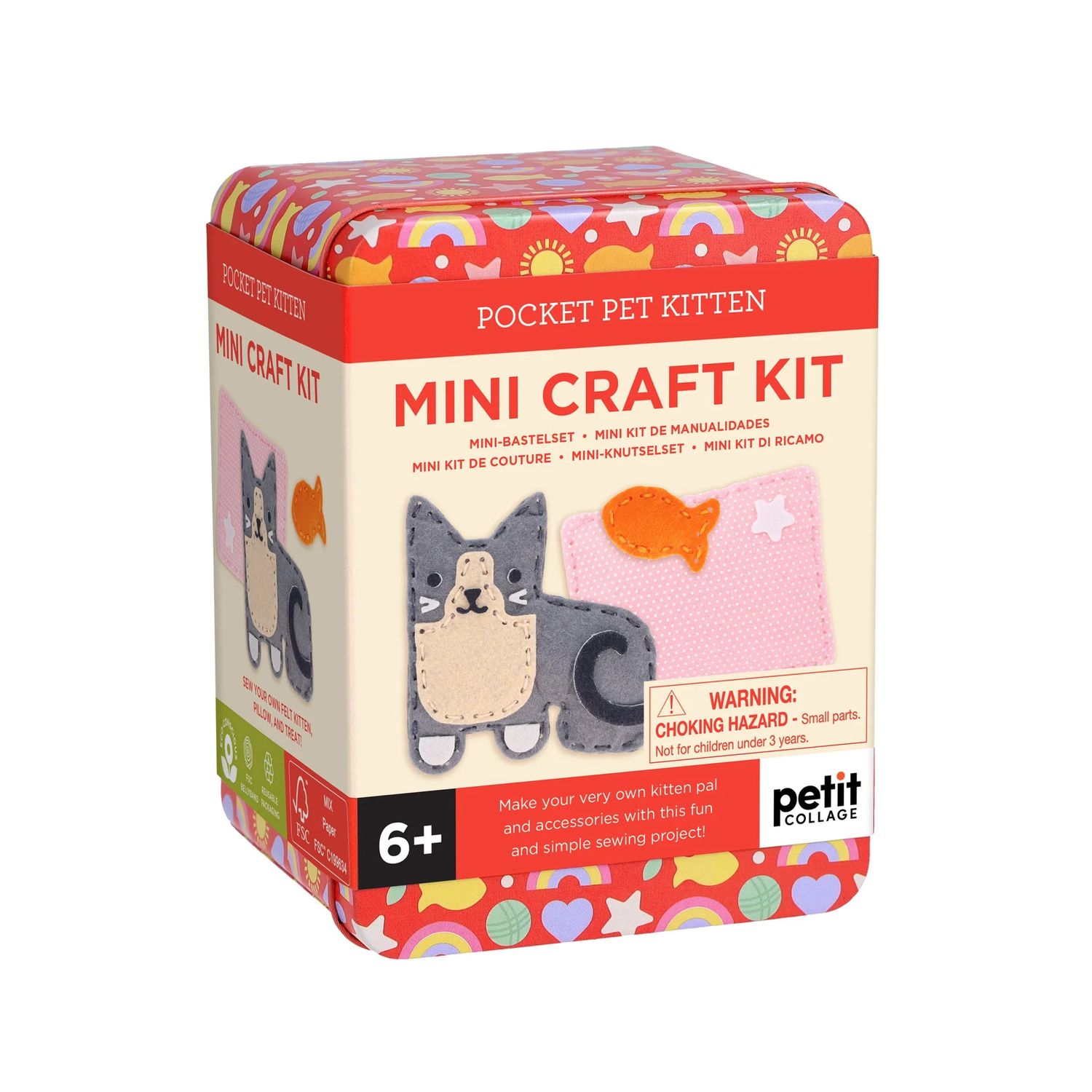 Mini Craft Kit Pocket Pet Kitten