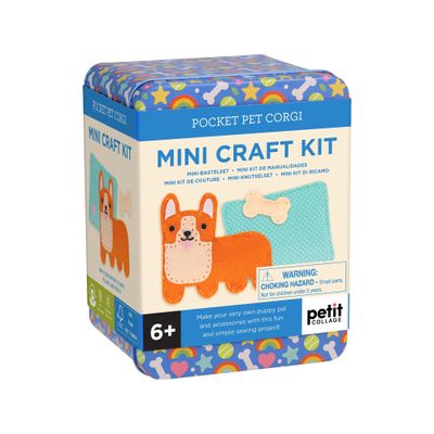 Mini Craft Kit Pocket Pet Corgi
