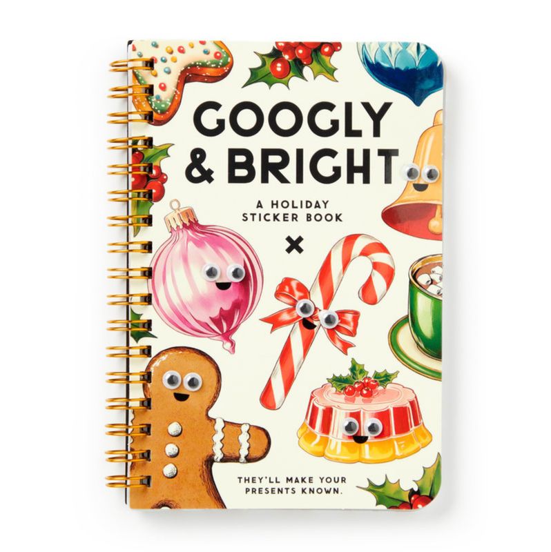 Googly &amp; Bright Holiday Sticker Book