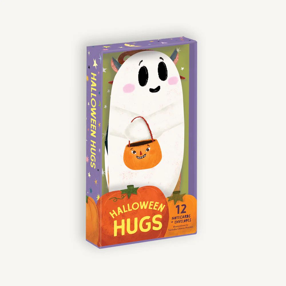 Note Cards Set of 12 Halloween Hugs