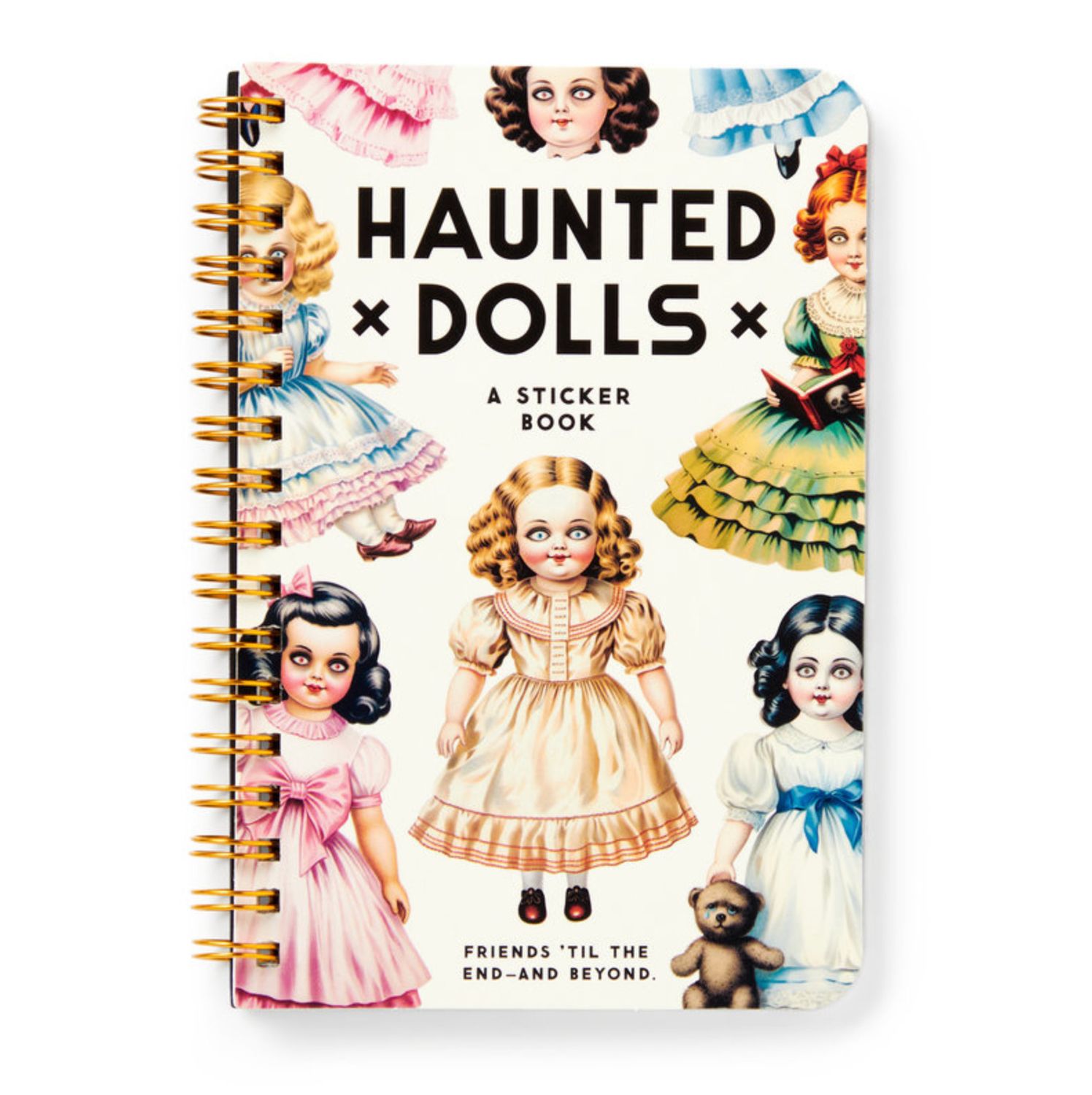 Haunted Dolls Sticker Book