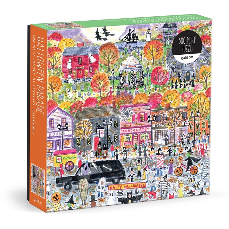 500 Piece Puzzle Michael Storrings Halloween Parade