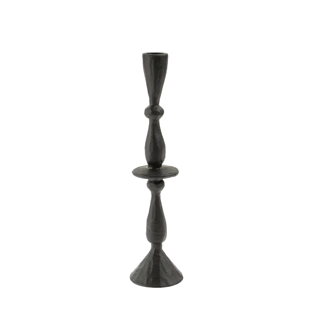 Imani Candle Holder Medium Black