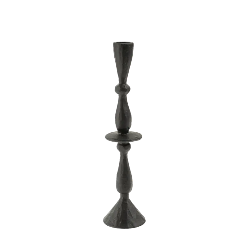 Imani Candle Holder Medium Black