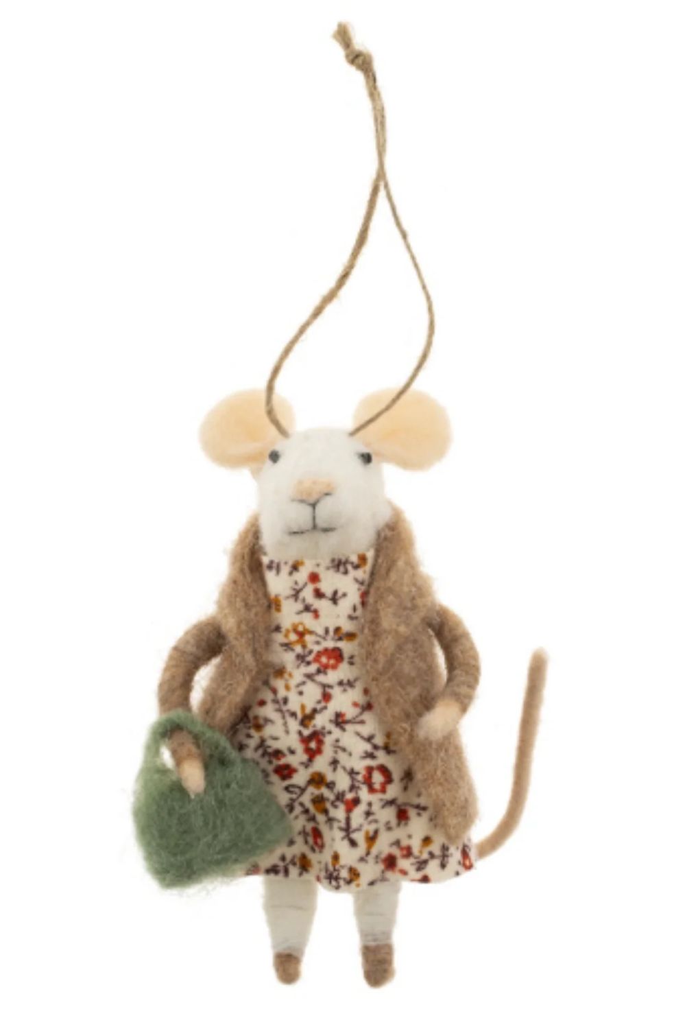 Felt Ornament Mouse Country Side Callie