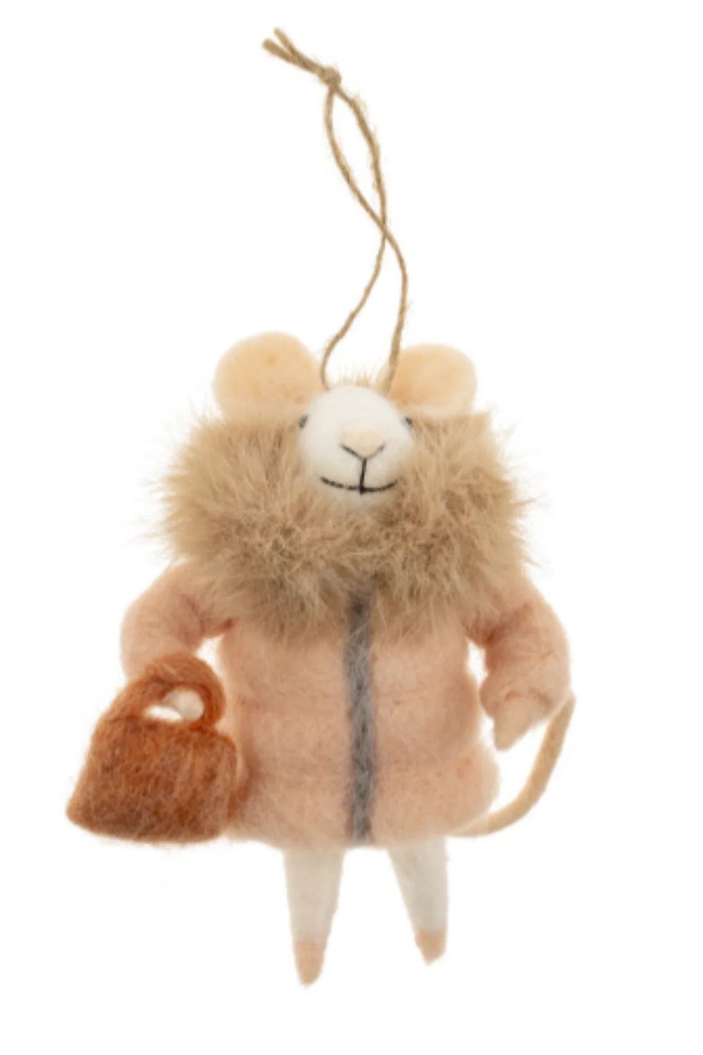 Felt Ornament Mouse Wintry Wendy
