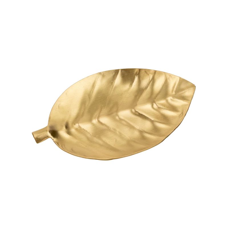Trinket Dish Brass Calathea Leaf