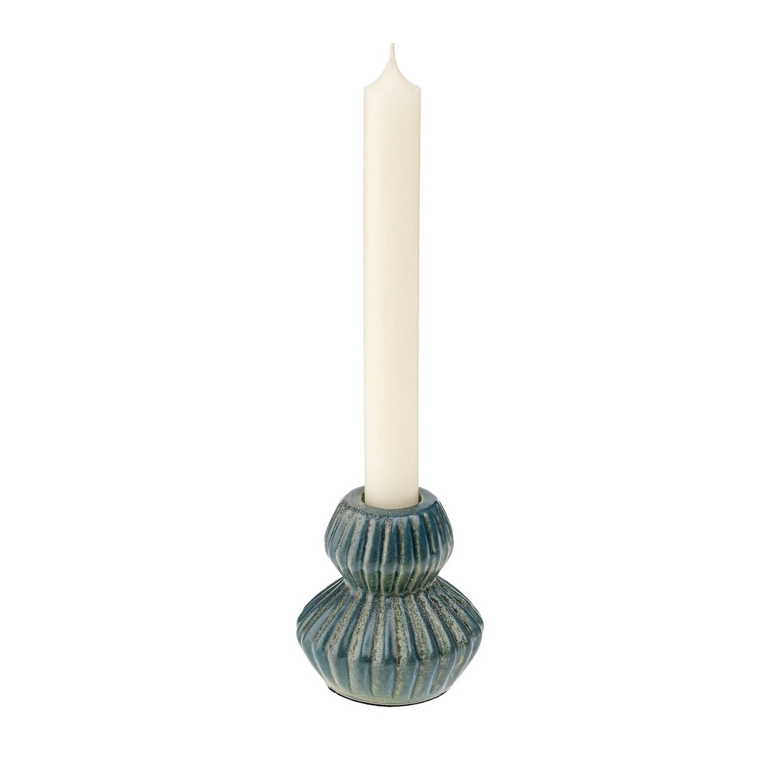 Poppy Taper Holder Blue