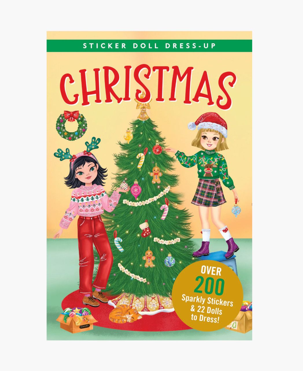 Sticker Doll Dress-Up Christmas