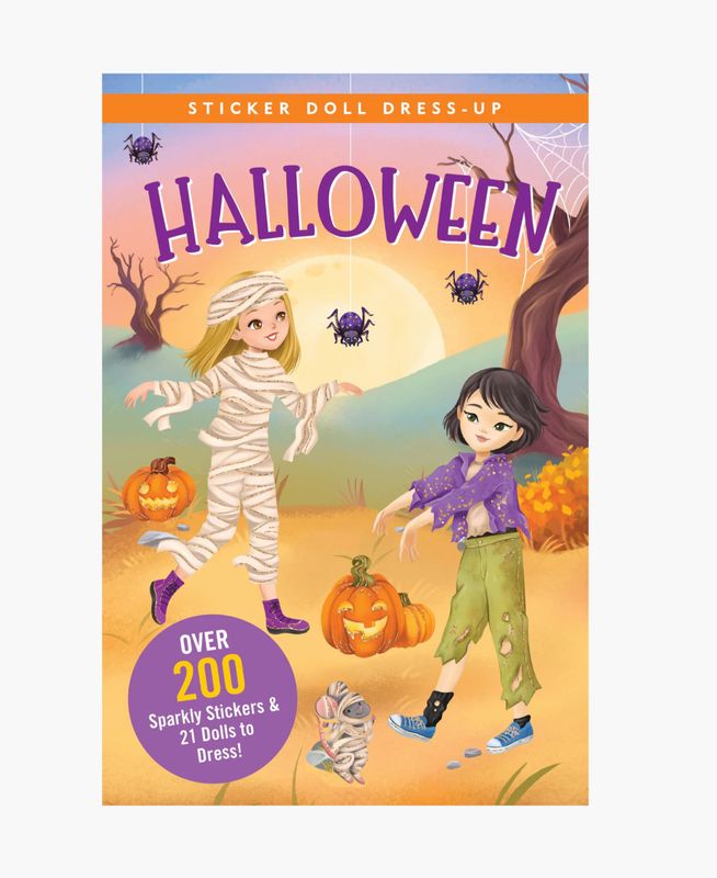 Sticker Doll Dress-Up Halloween