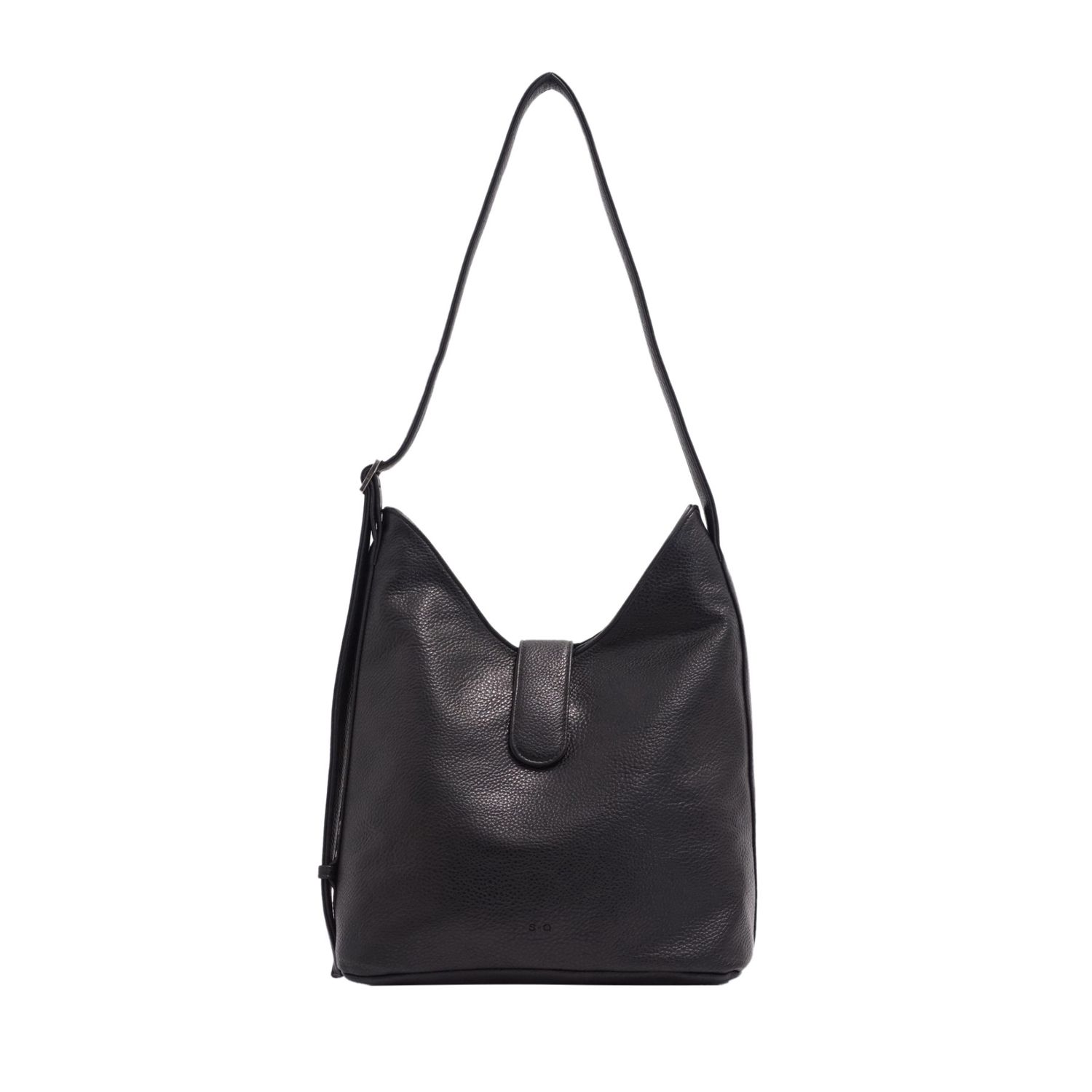 Mona 2-in-1 Reversible Hobo Black/Deep Forest