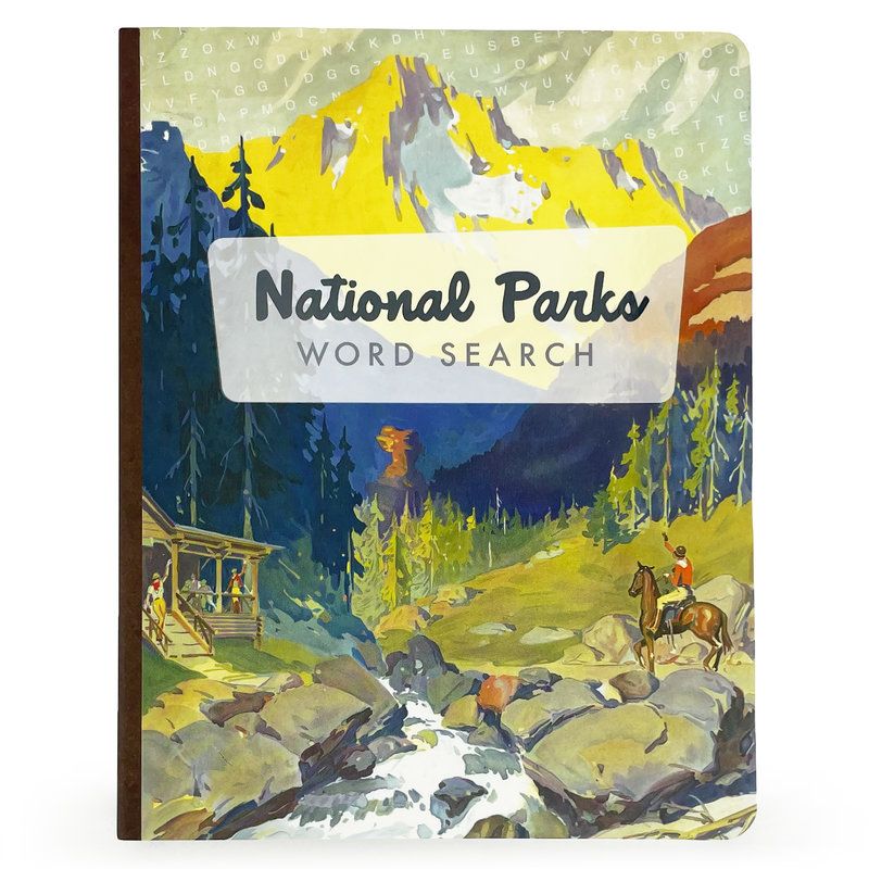 Word Search Book National Parks