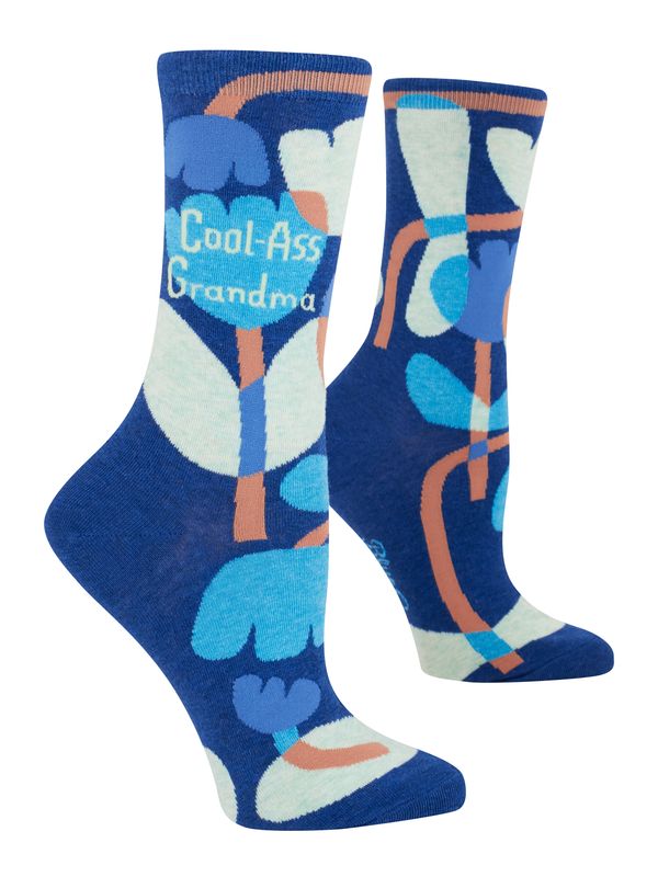 Women's Crew Socks Cool-Ass Grandma