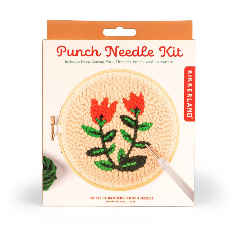 Punch Needle Kit Tulips
