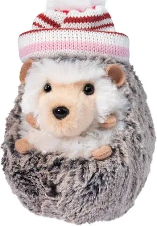 Spunky Hedgehog with Winter Hat