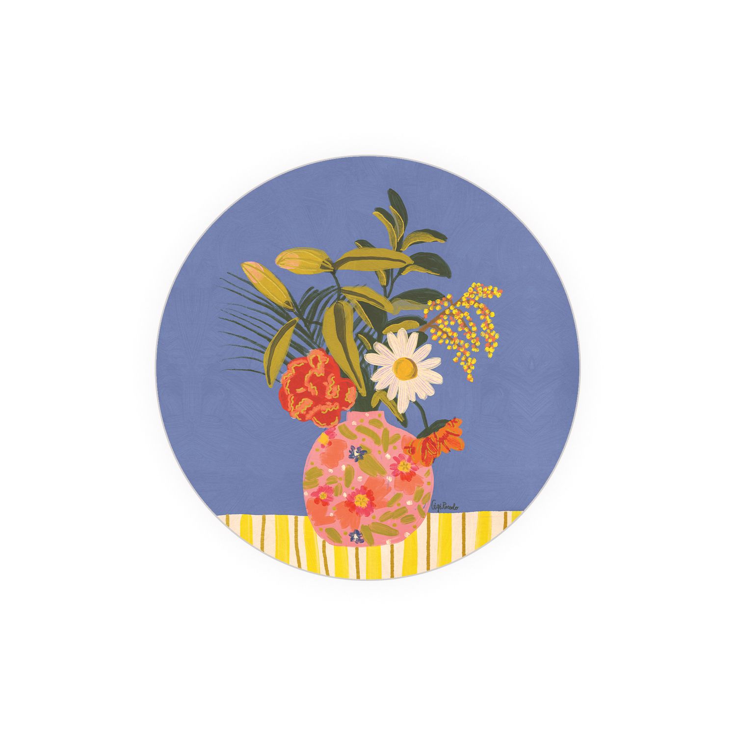 Lazy Daisy Coaster