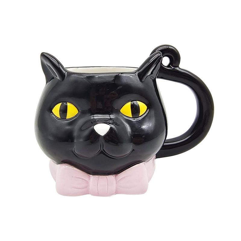 Ceramic Black Cat Mug
