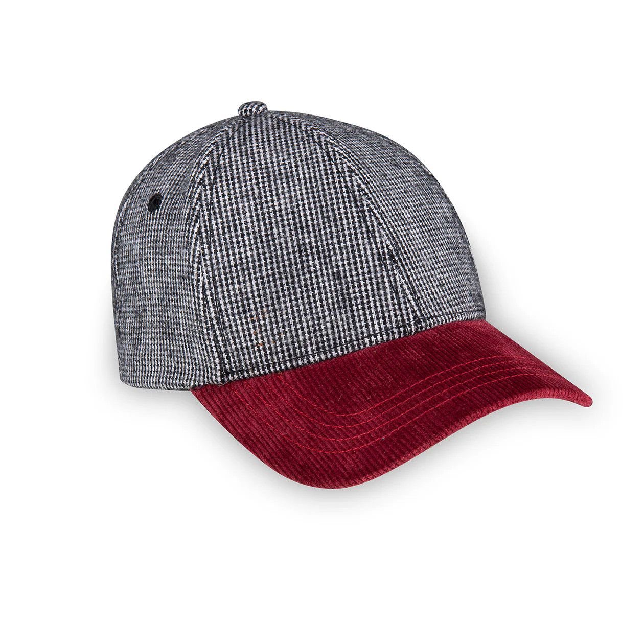 Classic Cap Wool Blend Herringbone