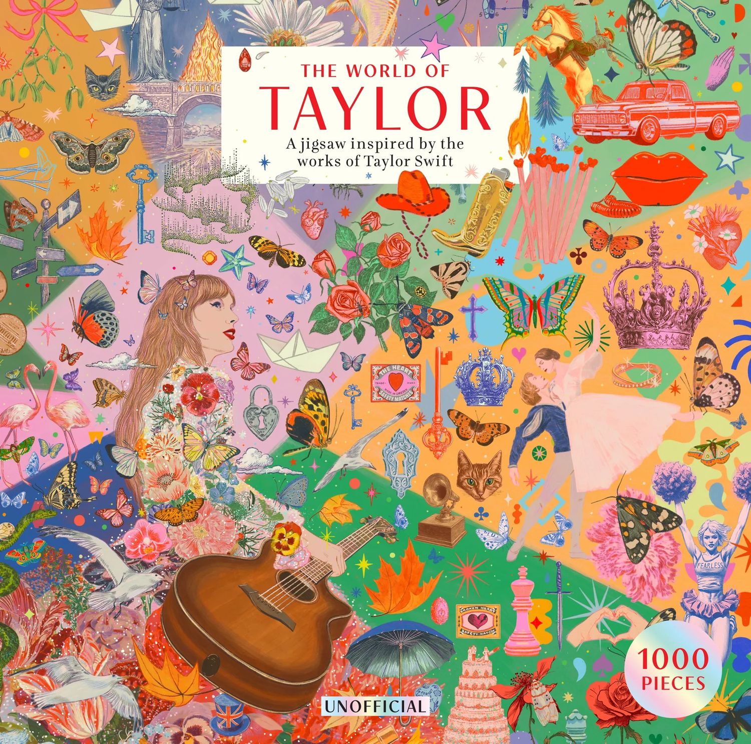 1000 Piece Puzzle The World of Taylor Swift