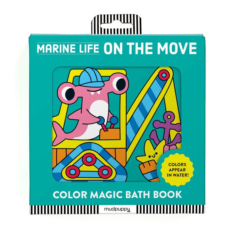 Colour Magic Bath Book Marine Life On The Move