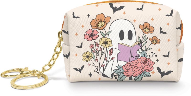 Keychain Pouch Reading In Peace