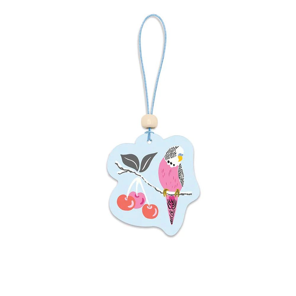 Car Air Freshener Pack of 2 Birds In Cherry Tree