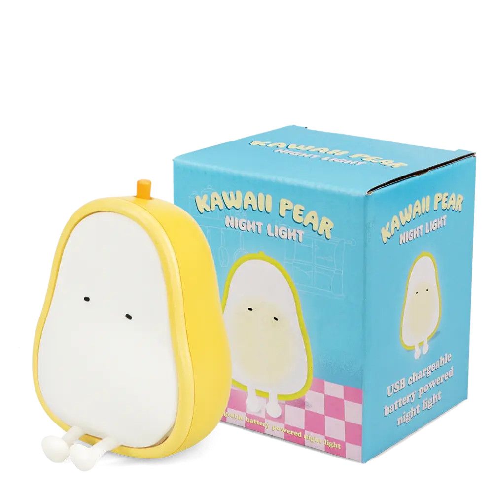 Rechargeable Night Light Kawaii Pear