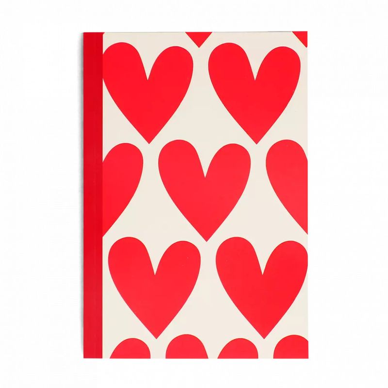 A5 Notebook Hearts