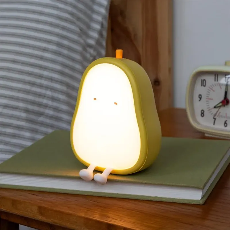 Rechargeable Night Light Kawaii Pear