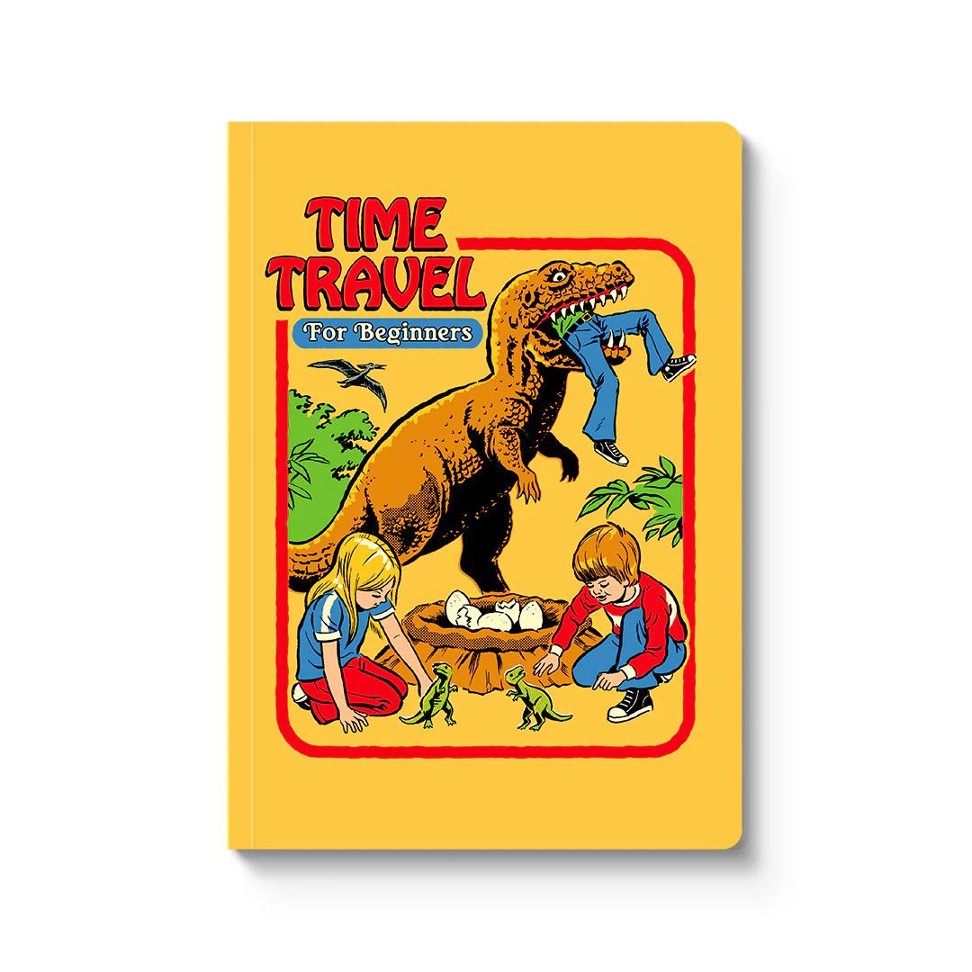 A5 Perfect Bound Notebook Time Travel
