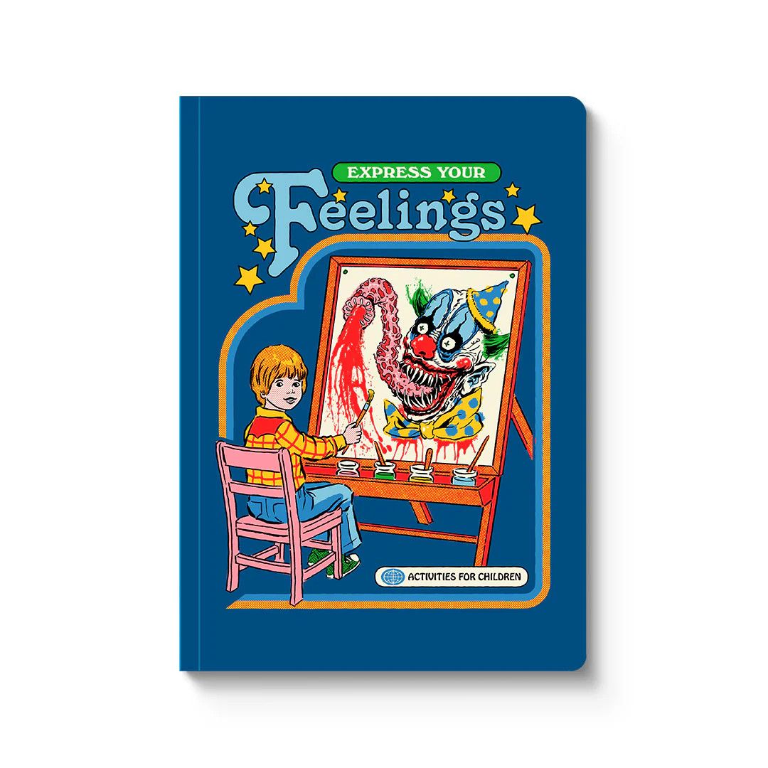 A5 Perfect Bound Notebook Express Your Feelings