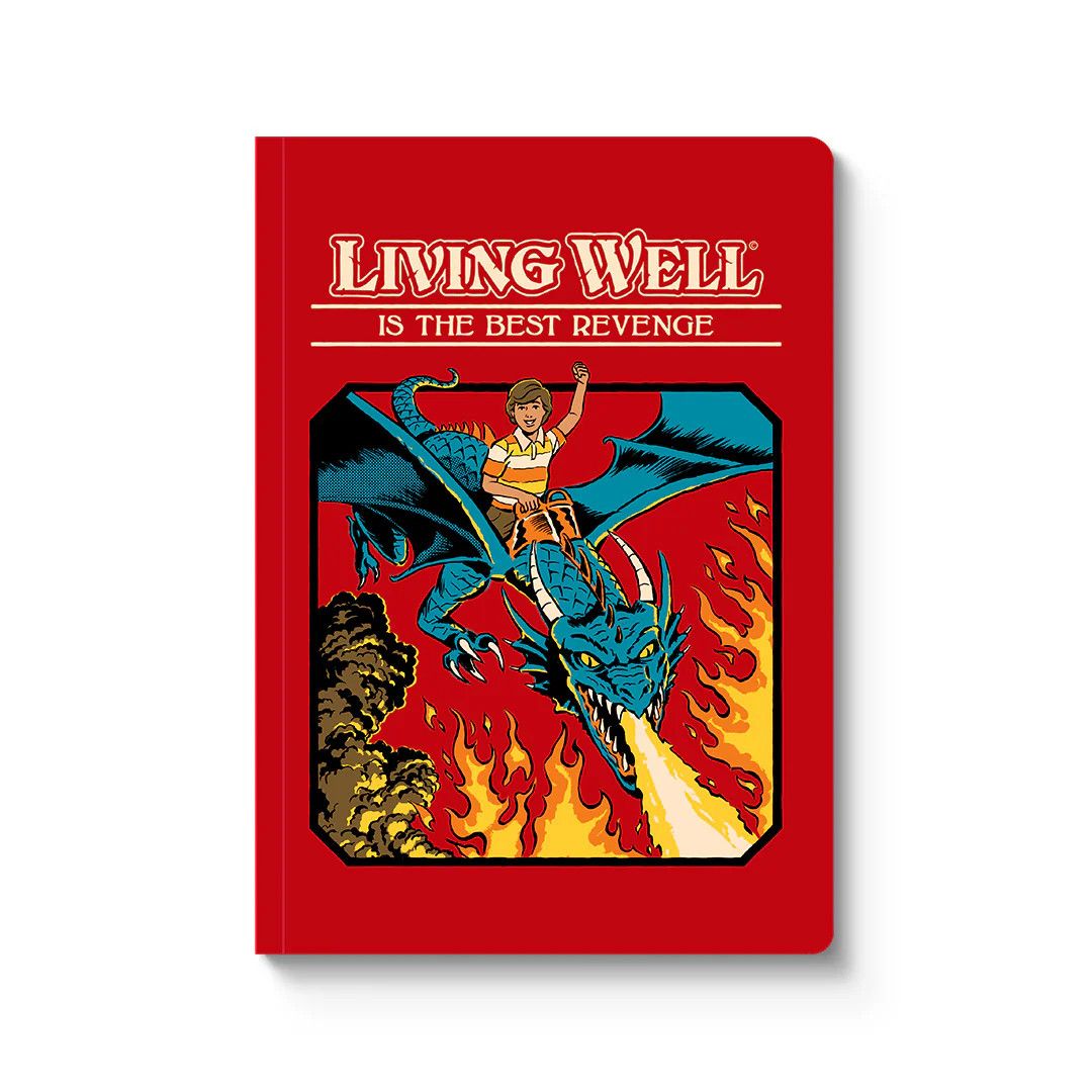 A5 Perfect Bound Notebook Living Well