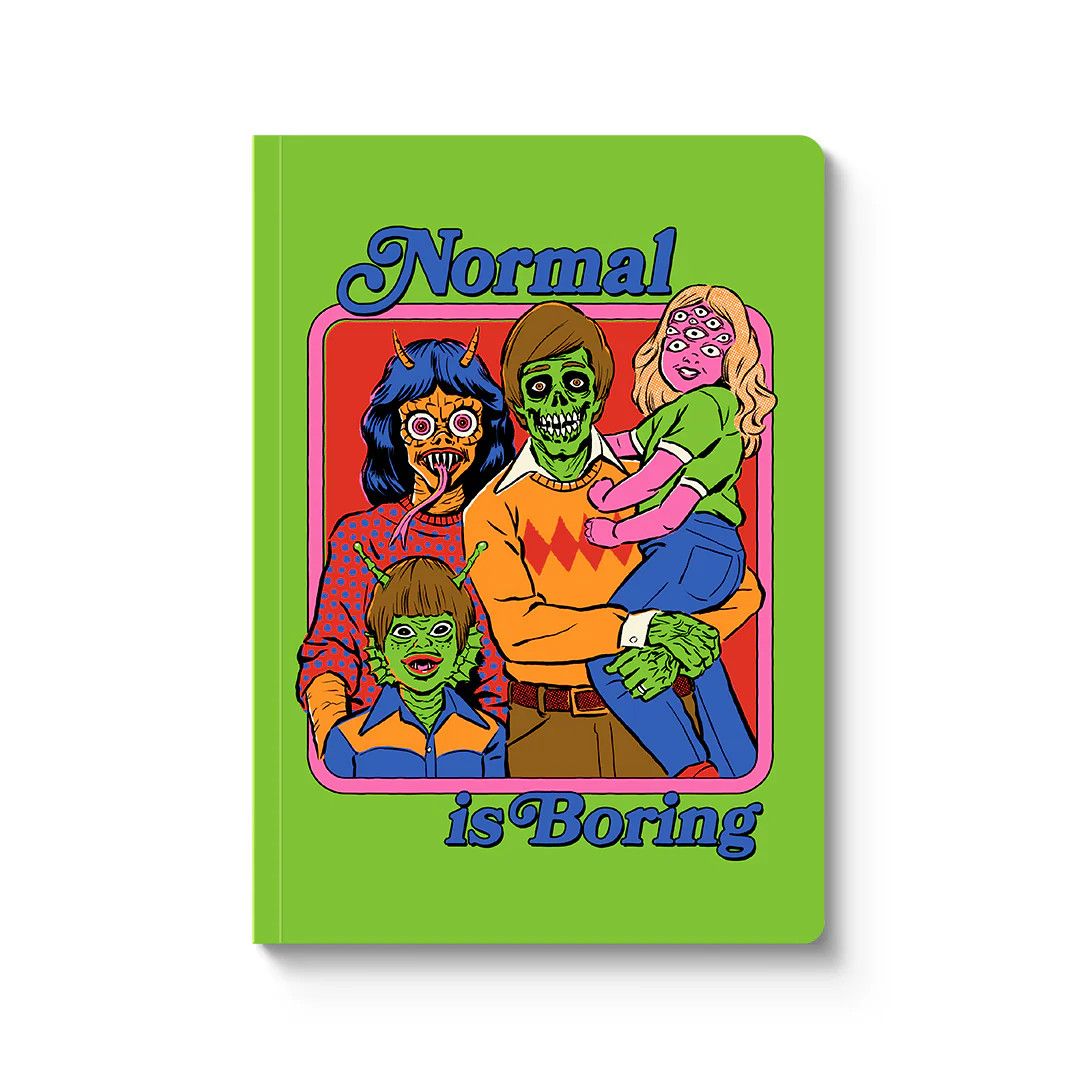 A5 Perfect Bound Notebook Normal is Boring