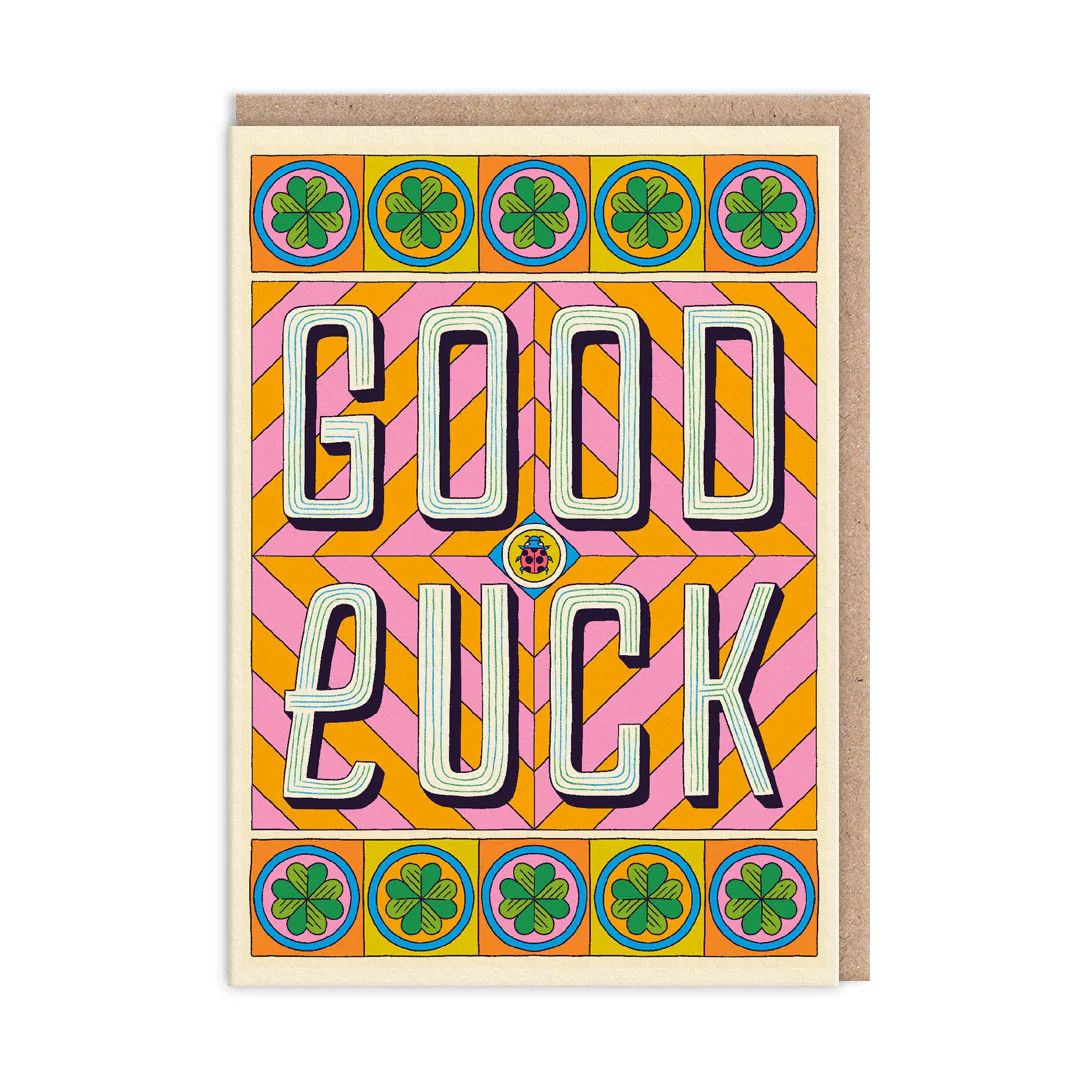Good Luck Typographic