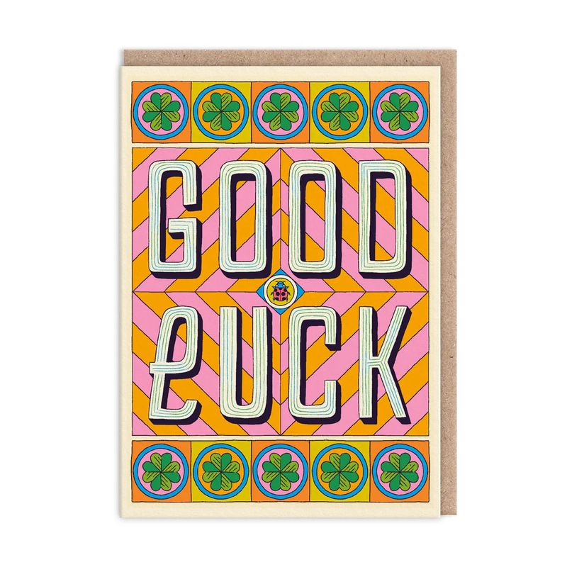 Good Luck Typographic