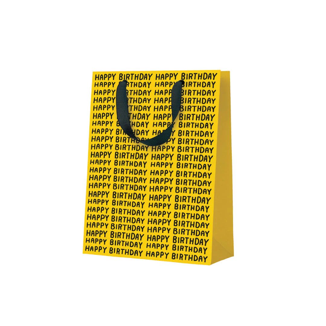 Happy Birthday Repeat Small Gift Bag