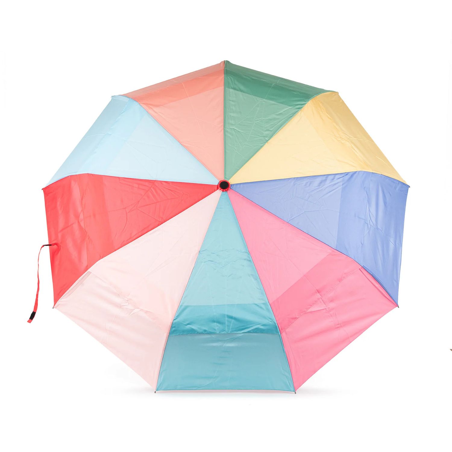 Waterloo Retractable Umbrella Bright Rainbow